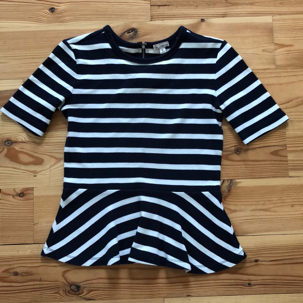 GAP peplum top | size x-small